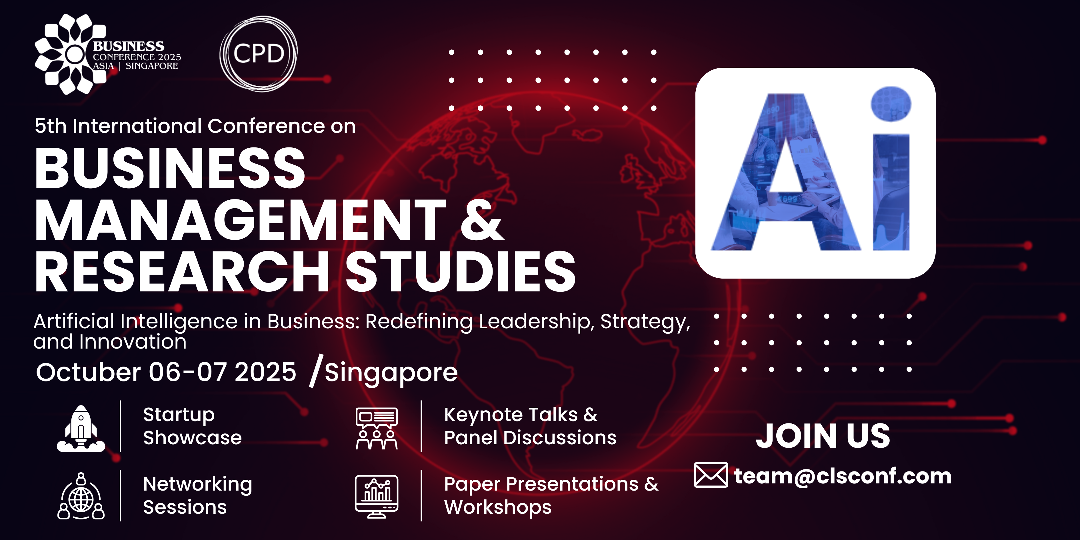 The 5th International Conference on Business Management & Research Studies