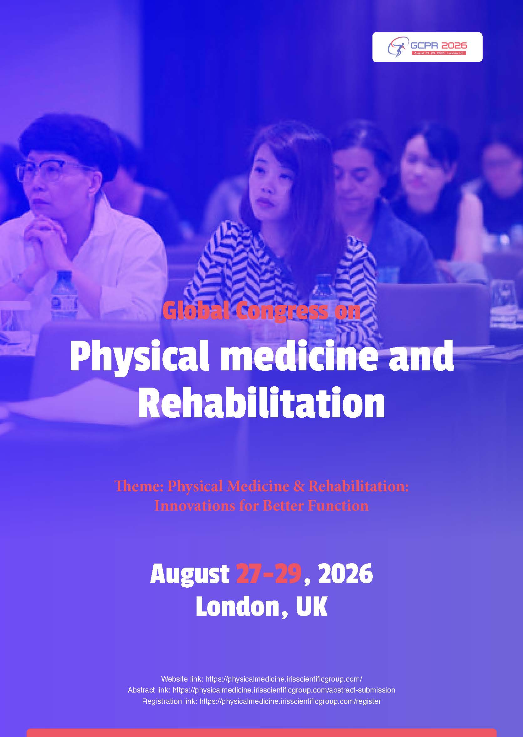 Global Congress on Physical Medicine and Rehabilitation (GCPR 2026)