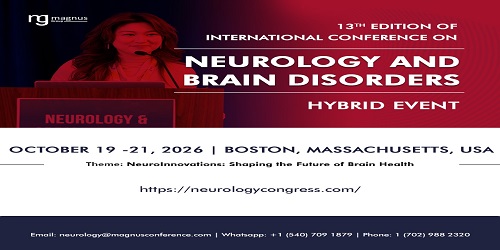13th Edition of International Conference on Neurology and Brain Disorders