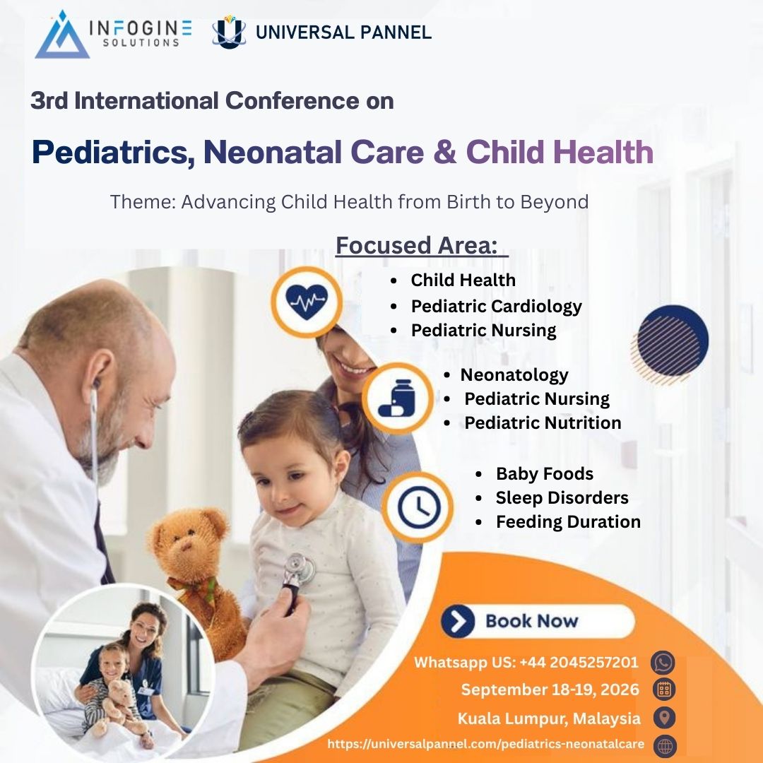 3rd International Conference on Pediatrics, Neonatal Care & Child Health (ICPNCH 2026)