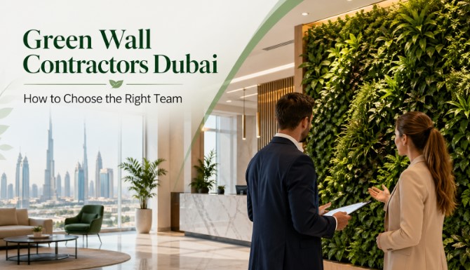 Green Wall Contractors Dubai: How to Choose the Right Team