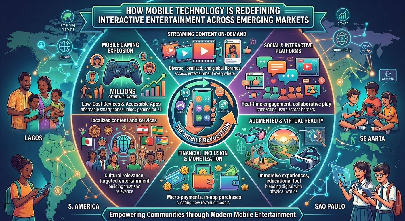 How Mobile Technology Is Redefining Interactive Entertainment Across Emerging Markets