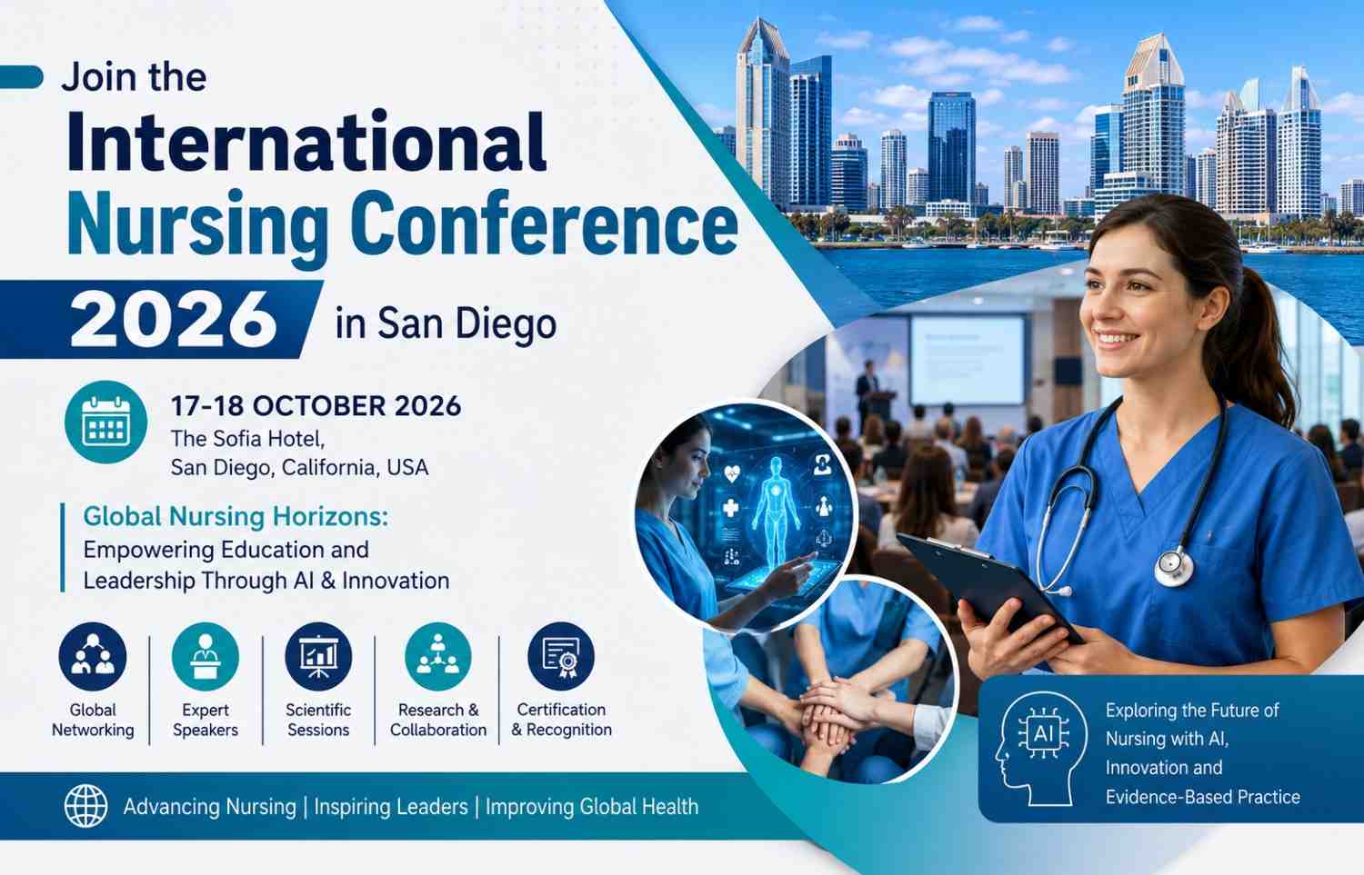 Join the International Nursing Conference 2026 in San Diego