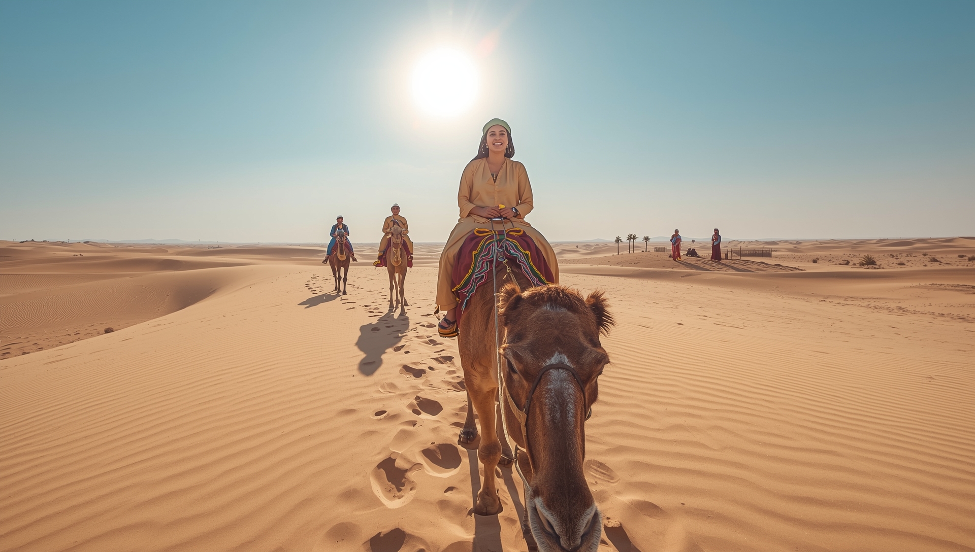 UAE residents can soon trek across the desert with Camels!!