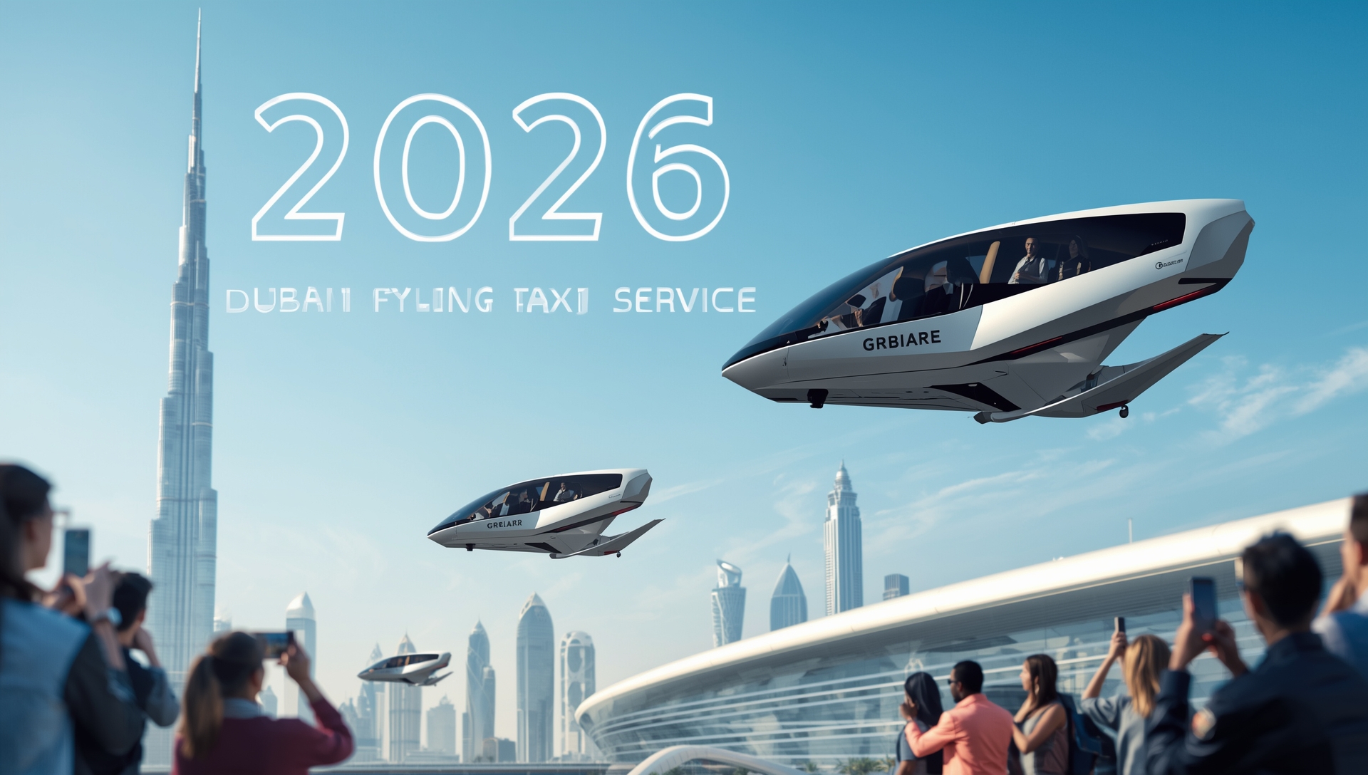 Dubai to Launch World’s First Commercial Flying Taxi Service by 2026