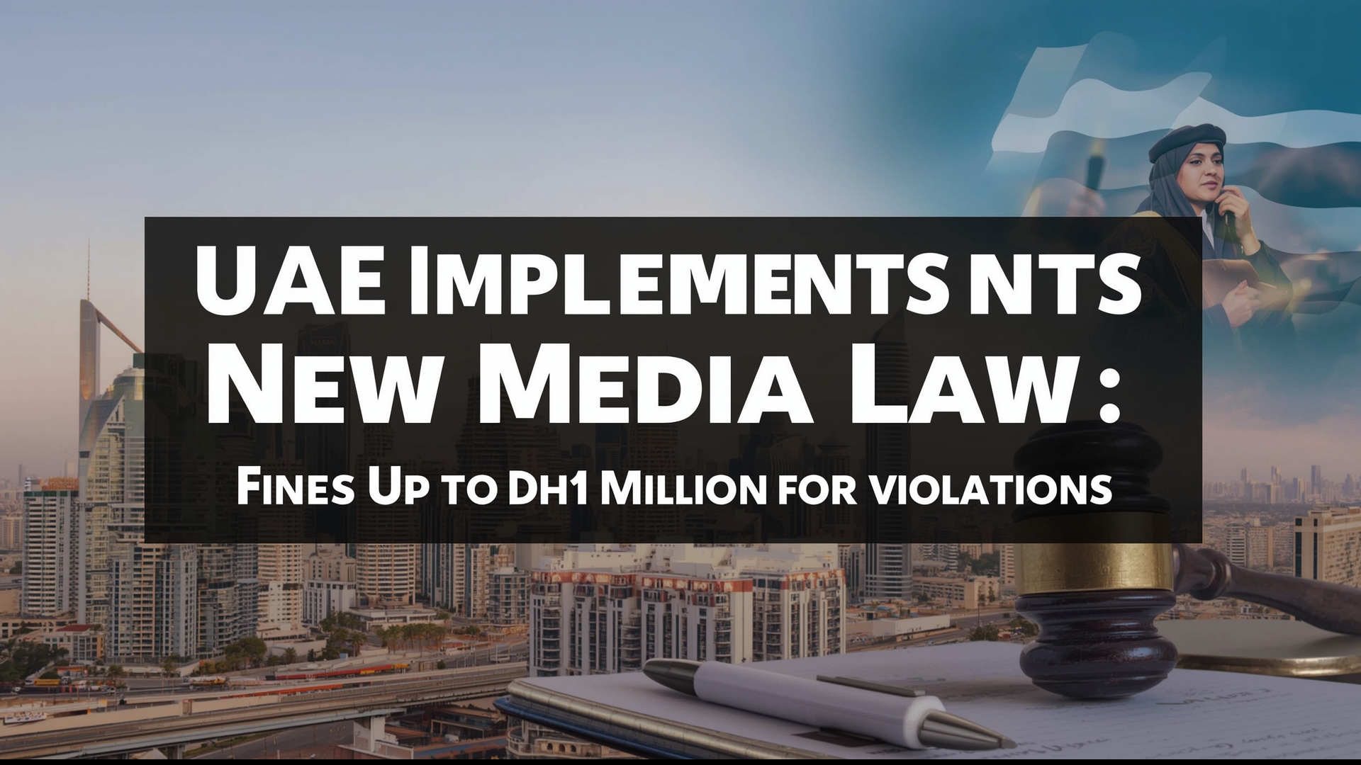 UAE Implements New Media Law: Fines Up to Dh1 Million for Violations