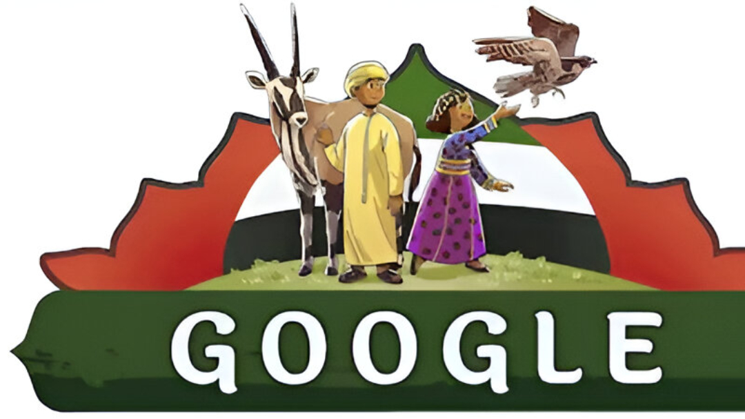 Google Doodle celebrates the UAE's 54th National Day