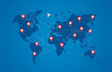 Popular Plane Routes in & Around Dubai