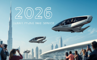 Dubai to Launch World’s First Commercial Flying Taxi Service by 2026