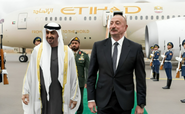 UAE President Sheikh Mohamed arrives in Azerbaijan on official visit