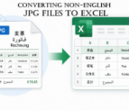 Converting Non-English JPG Files to Excel: What You Need to Know