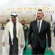 UAE President Sheikh Mohamed arrives in Azerbaijan on official visit