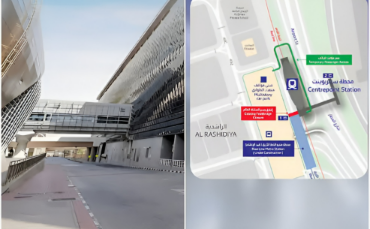Footbridge at Dubai Metro Centrepoint Station Temporarily Closes for Blue Line Construction