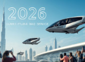 Dubai to Launch World’s First Commercial Flying Taxi Service by 2026