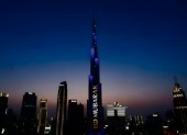 Dubai Lights Up Burj Khalifa and Deira Clock Tower in Grand Eid Al Adha Celebrations