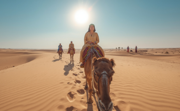 UAE residents can soon trek across the desert with Camels!!