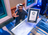 UAE Unveils World’s Largest Silver Bar, Breaking Guinness World Record