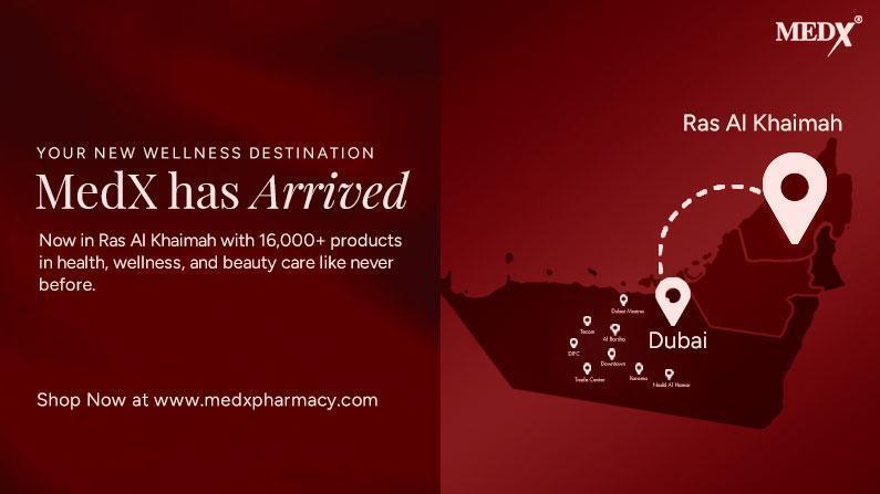 MedX Pharmacy expands beyond Dubai by opening a new wellness hub in Ras Al Khaimah