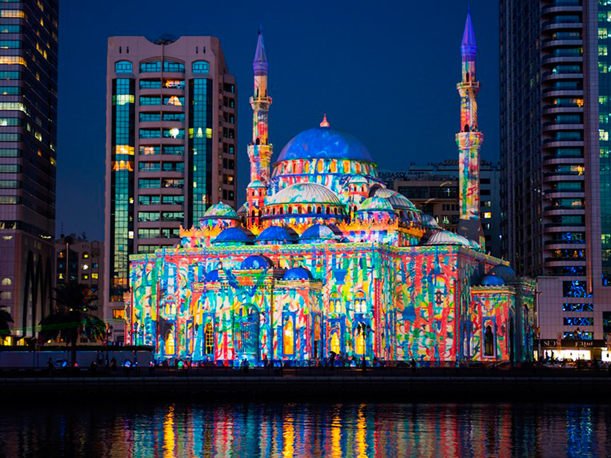 Sharjah Light Festival transforms 13 landmarks into glowing art canvases across emirate 4