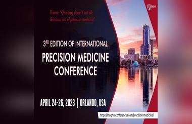 3rd Edition of International Precision Medicine Conference