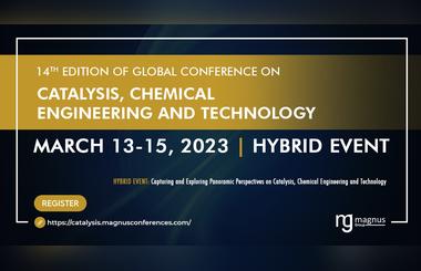 14th Edition of Global Conference on Catalysis, Chemical Engineering and Technology