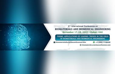 2nd International conference on Biomaterials and Biomedical Engineering