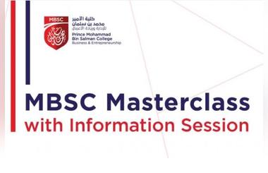 MBSC MASTERCLASS - Information Session - Dubai