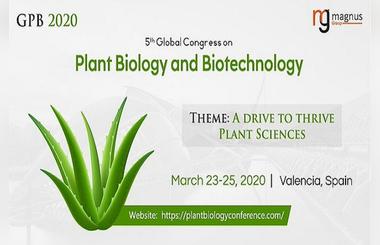 5th Edition of Global Congress on Plant Biology and Biotechnology