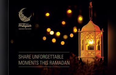 The Majlis at Dubai World Trade Centre- The award-winning Majlis returns this Ramadan to DWTC