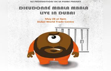 Dieudonn En Tourne- Dieudone Mbala Mbala comes to Dubai for his first comedy show in the region.