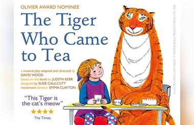 The Tiger who came to Tea - Live on Stage-Bring the family to watch "The Tiger Who Came to Tea", a musical play full of surprises.