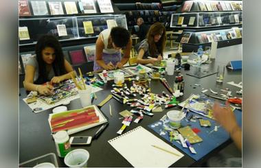 Art Journaling at the Dubai International Writers Centre- Learn the artistic expression of art journaling at this camp.