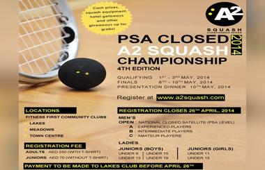 PSA Closed A2 Squash Championship (Series 1)