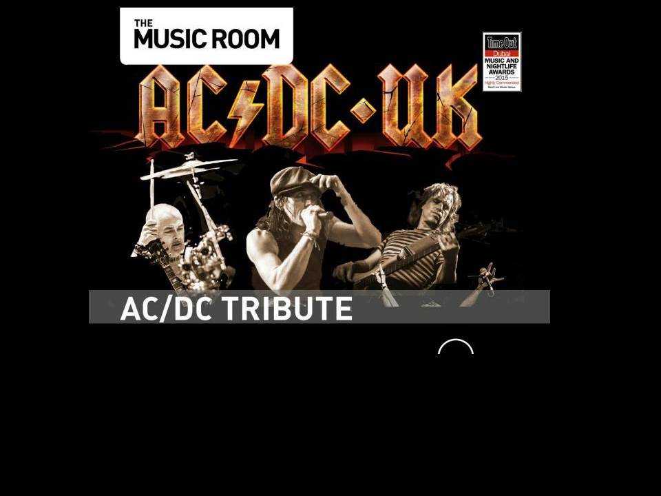 AC/DC UK Live in Dubai- The UK's No.1 AC/DC tribute band are coming to Dubai.