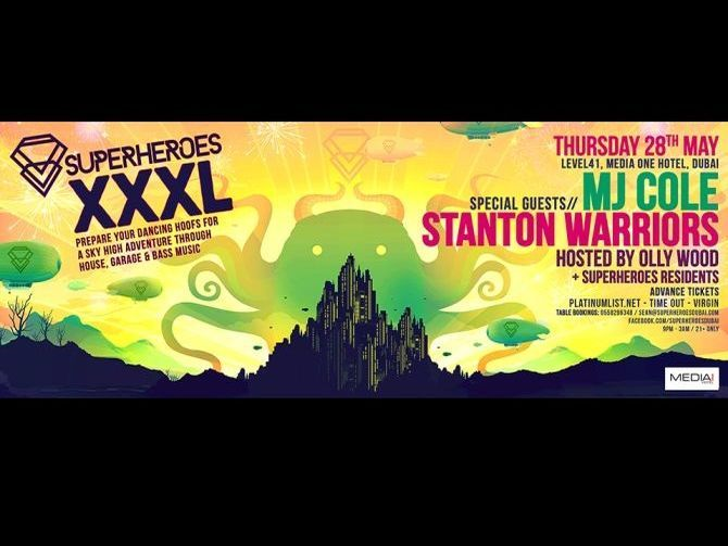 Superheroes XXXL Presents: MJ Cole and Stanton Warriors