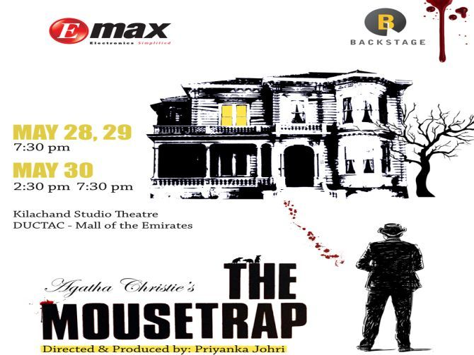 The Mousetrap by Backstage Productions- Agatha Christie's play "the Mousetrap" comes to life at DUCTAC