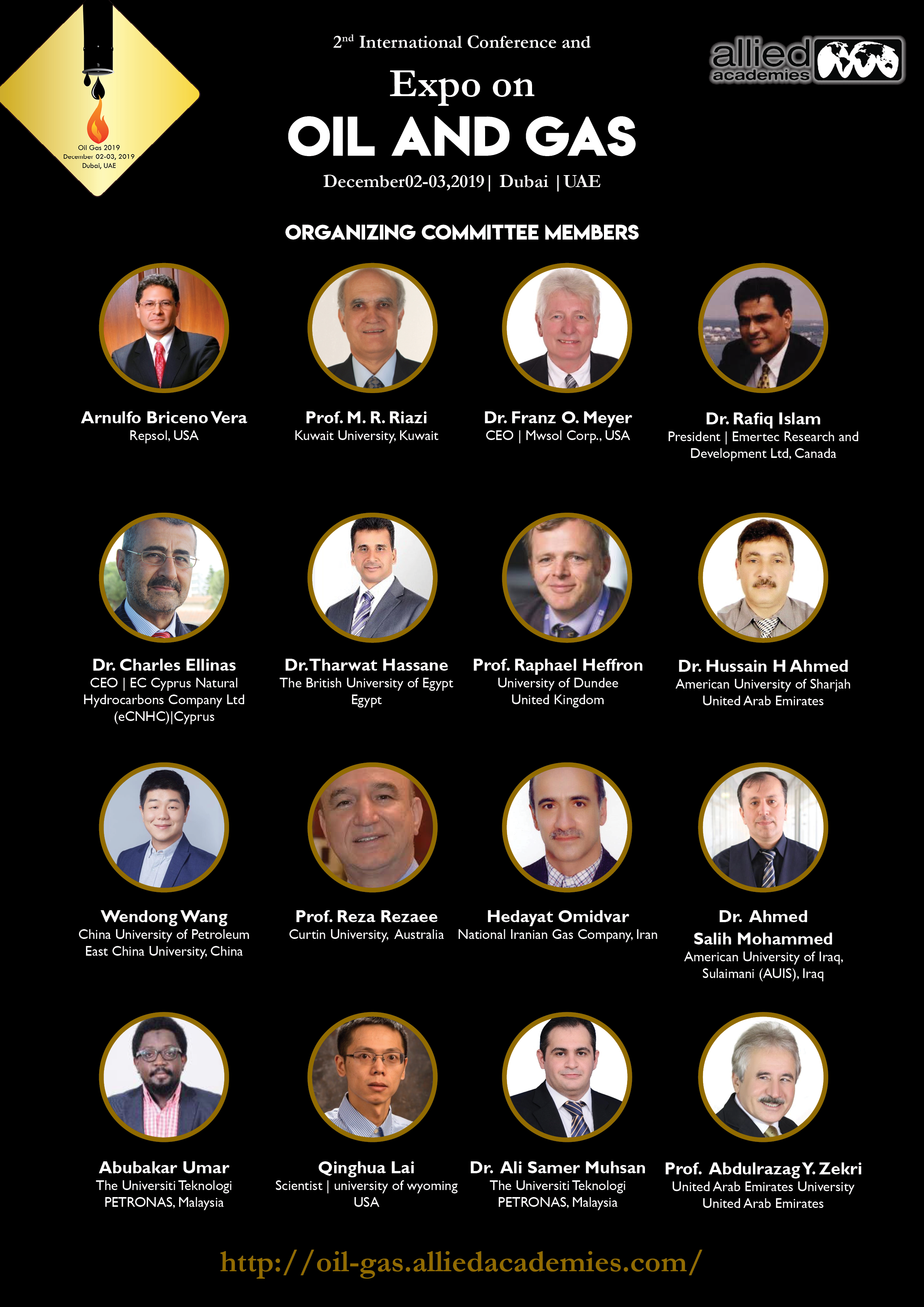 2nd International Conference and Expo on Oil and Gas