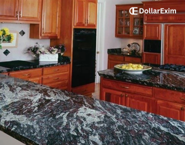  Luxurious Amadeus Blue Granite Kitchen Countertops-DollarExim