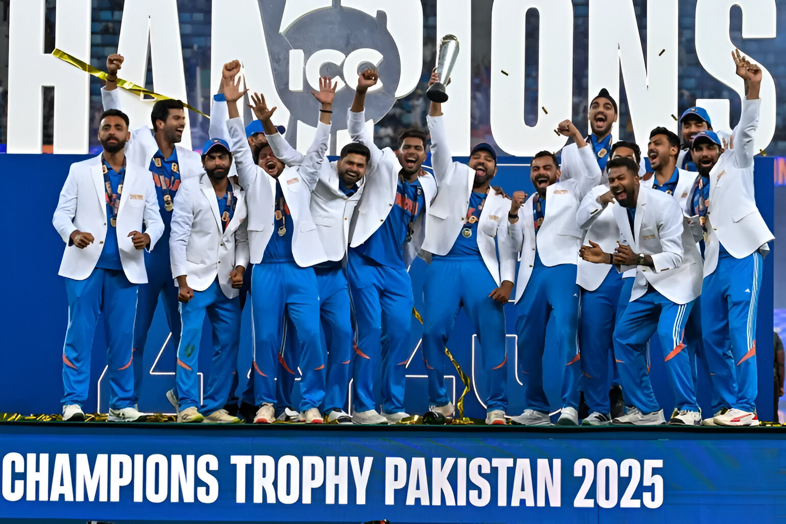 India Clinches ICC Champions Trophy 2025 with Four-Wicket Victory Over New Zealand in Dubai