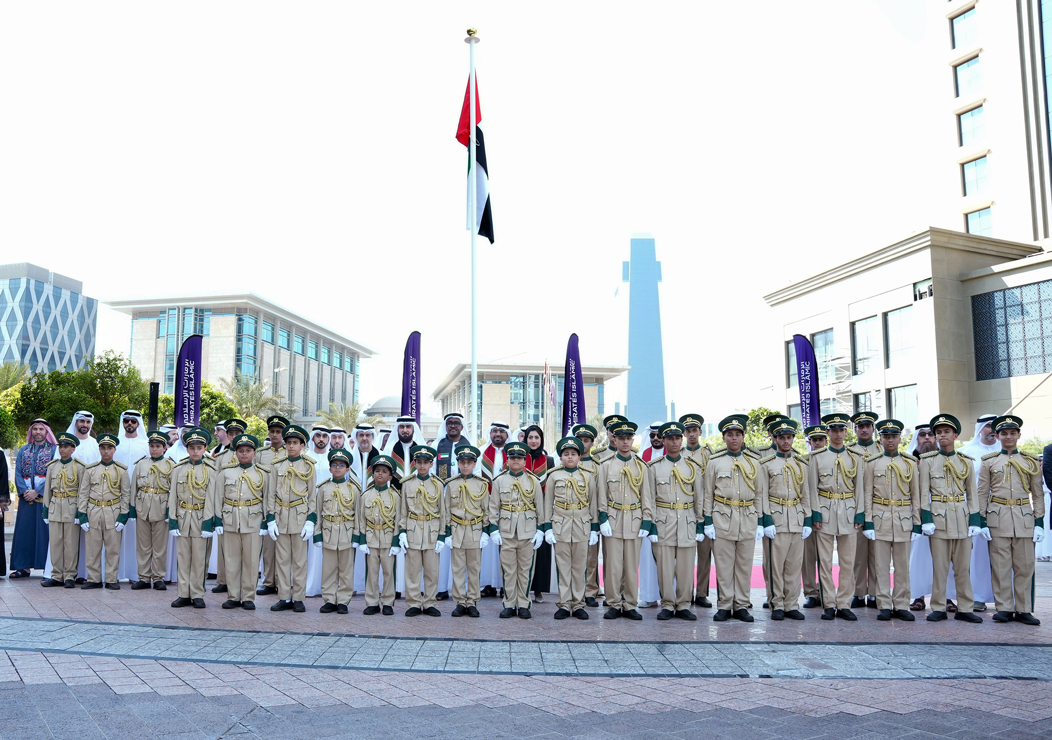 Emirates Islamic Celebrates UAE Flag Day with Ceremony at Dubai Headquarters