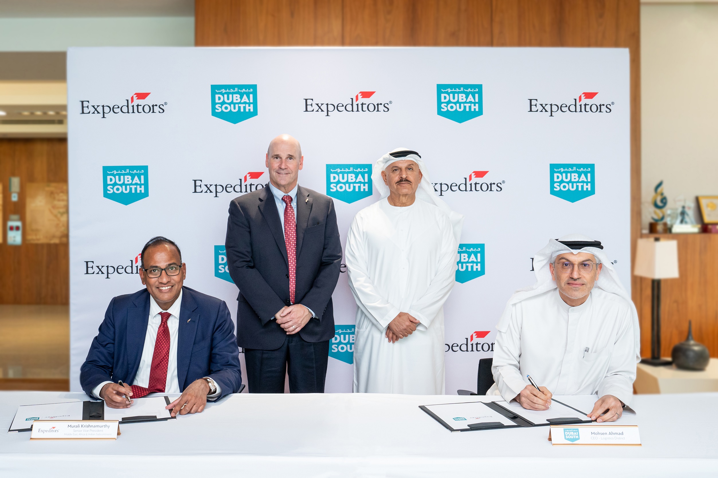 Dubai South and Expeditors Sign Agreement to Launch New Facility in Logistics District