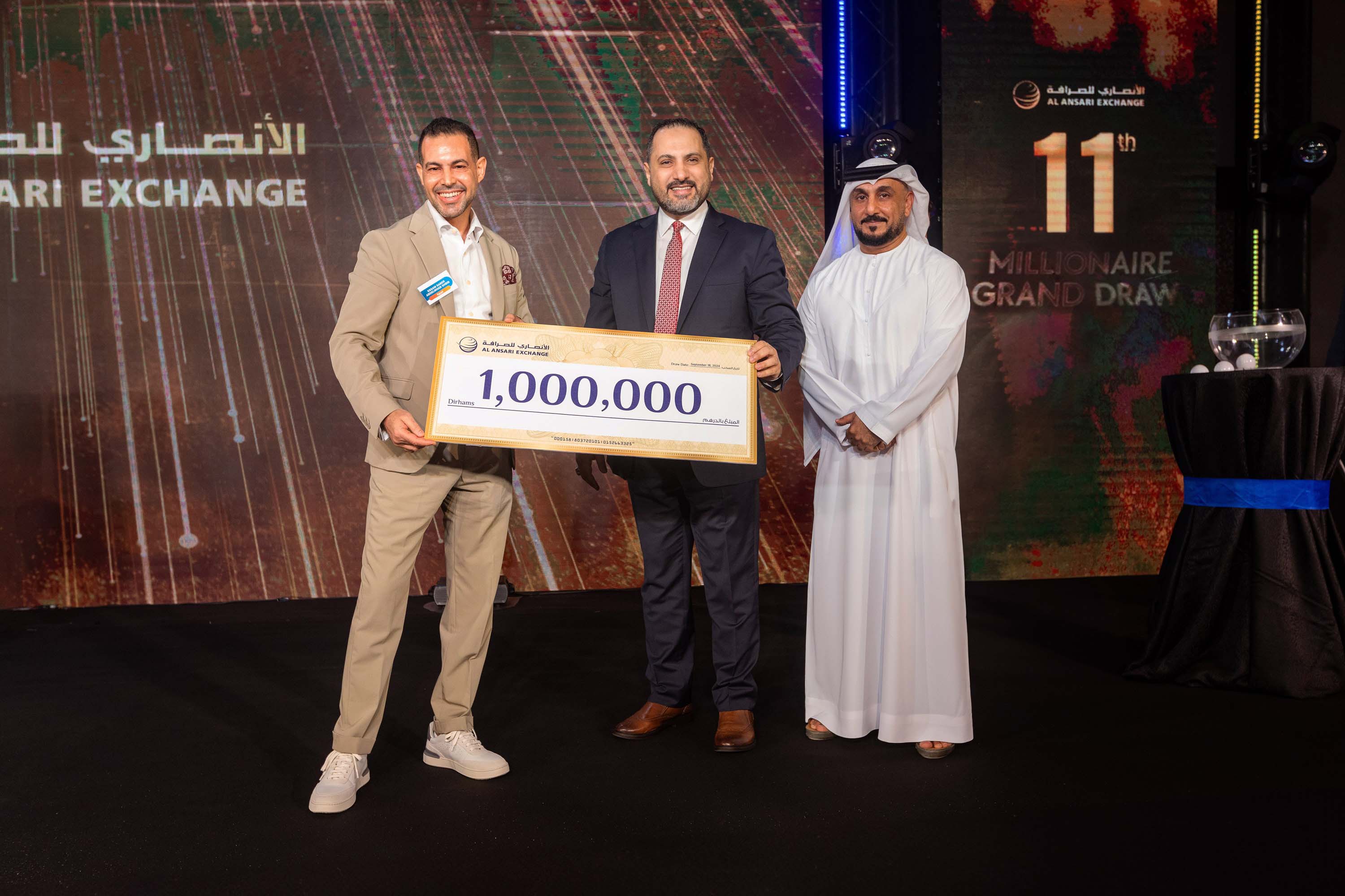 Essam Saber from Egypt Wins AED 1 Million in Al Ansari Exchange's Summer Promotion 2024