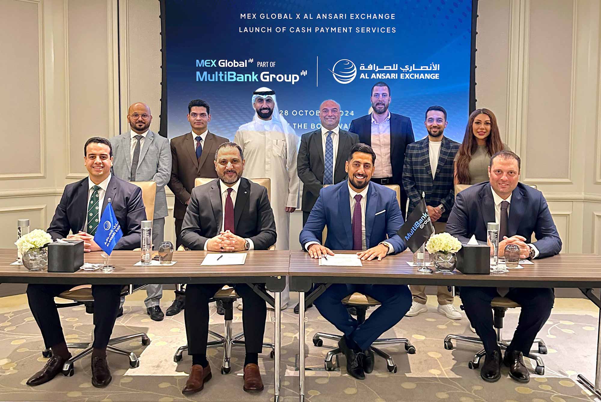 Al Ansari Exchange Partners with MultiBank Group to Enhance Customer Payment Services