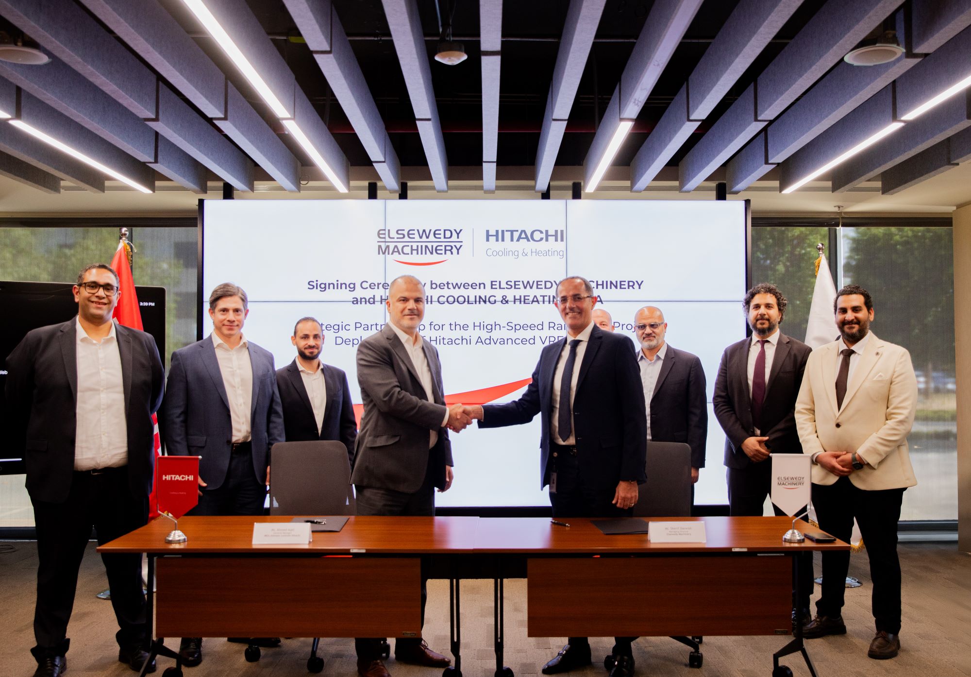 Johnson Controls–Hitachi and Elsewedy Machinery Secure Landmark Contract for Egypt’s Largest VRF System in High-Speed Rail Project
