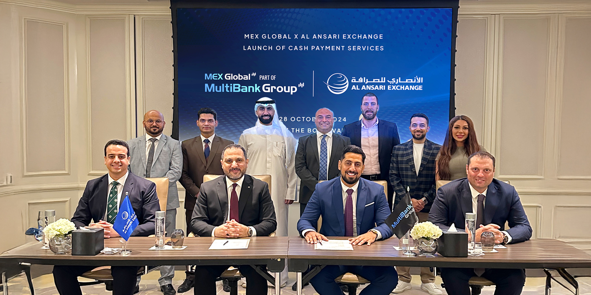 MultiBank Group and Al Ansari Exchange Introduce New Cash Payment Services for UAE Clients