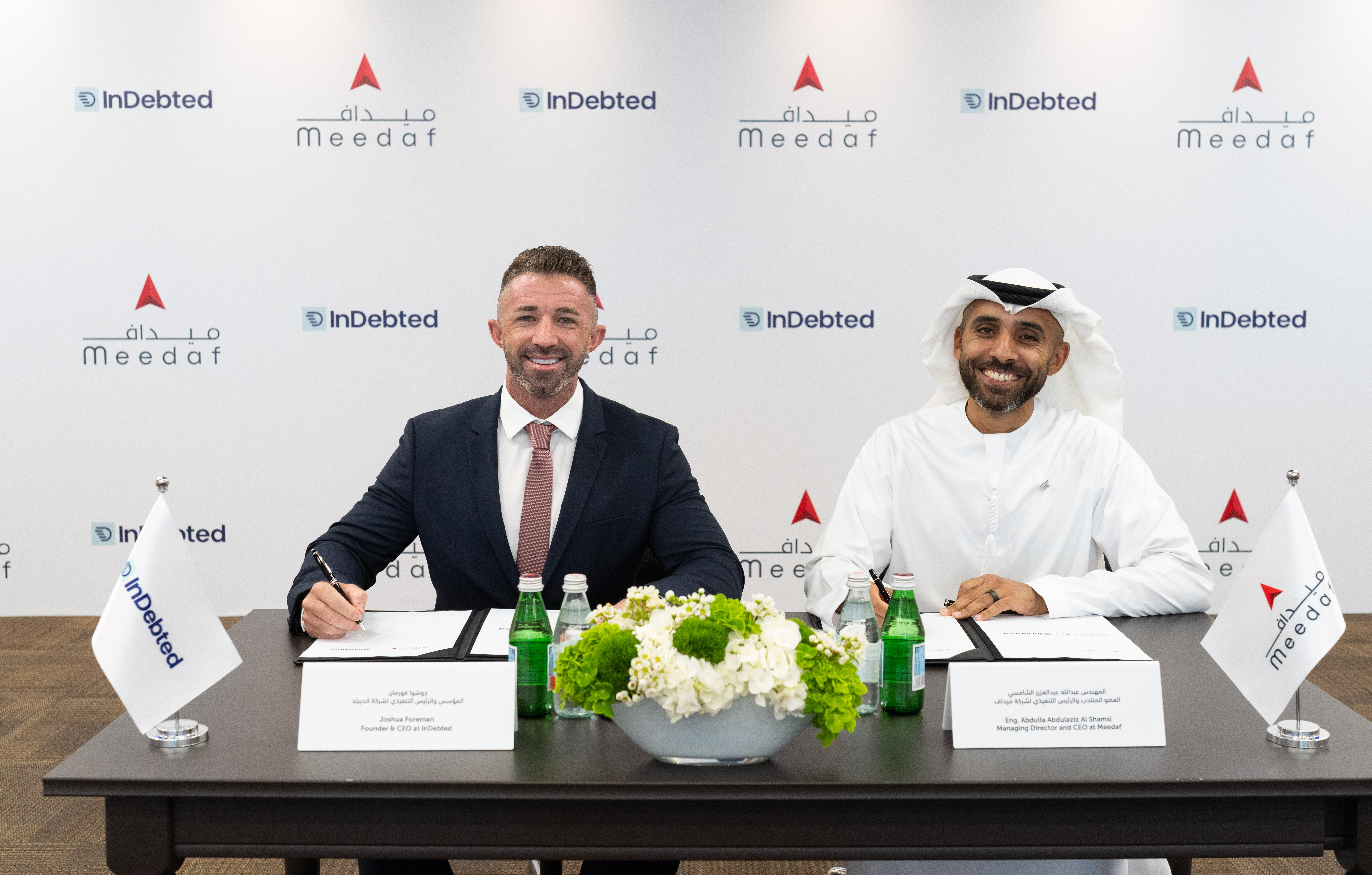 Meedaf and InDebted forge strategic partnership to redefine debt resolution in the UAE