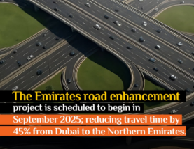 Major Expansion of Emirates Road to Cut Travel Time by 45%