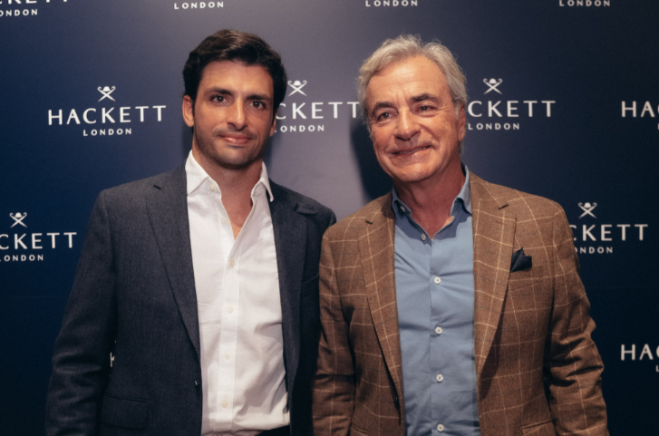 Apparel Group and Hackett London host Carlos Sainz father and son for Dubai AW25 campaign launch