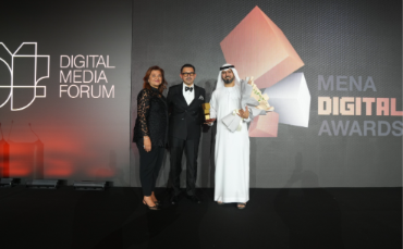 Khaled AlShehhi honoured with Digital Leadership Award at MENA Digital Awards
