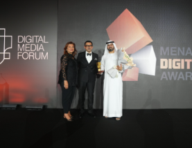 Khaled AlShehhi honoured with Digital Leadership Award at MENA Digital Awards